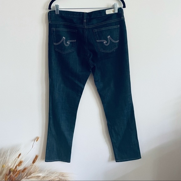 ADRIANO GOLDSCHMIED (AG) Premiere Skinny Straight Dark Was Jeans - Picture 10 of 12